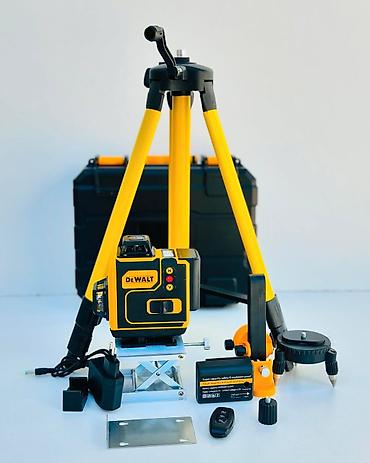 DEWALT xətt lazeri dəsti Peşəkar səviyyədə ölçmə və hizalama işləri