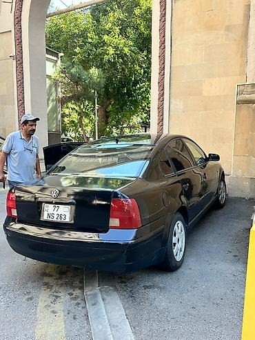 volkswagen passat 1: Volkswagen Passat B5, sedan kuzov, qara rəng. Mator yeni dəyişilib — 6