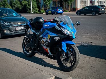 спортивные мотоциклы цены: Электро-спортбайк kawasaki ninja новый/масло, минусов нет! Пробег