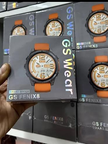 Другие смарт-часы: GS Wear GS FENIX8 — умные часы Основные возможности: - Круглый — 1