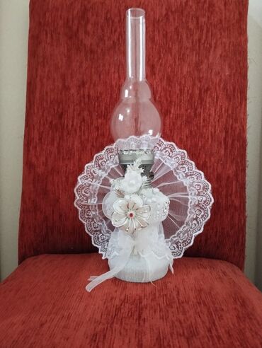 Şamdanlar: Lampa, Teze, 30 azn alinib, 15 azn satilir — 2