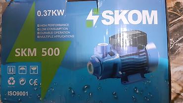 SKOM SKM 500 su nasosu - Güc: 0.37 kW (0.5 HP), 220 V, 50 Hz -