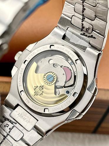 Другие комплектующие: ⌚ Patek Philippe Nautilus Automatic Нержавеющая сталь / — 2