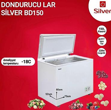 ev ucun soyducular: №: 3965 Məhsulun adı: Dondurucu qutu Silver BD 150 Brend: SİLVER — 1