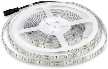 maska za cevi od radijatora: V-TAC LED traka 5050 11W, 12V, 6500K, IP20 (SKU-212126) 💡 Tip