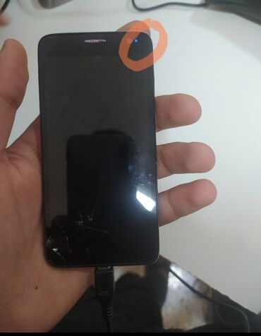 telefon 2 ci el: Alcatel OneTouch C820, 4 GB, rəng - Boz