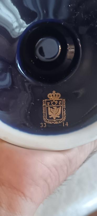 elekt: Porcelan korpuslu, klassik kerosin lampası.tam orginaldır. İşlənməyib — 5