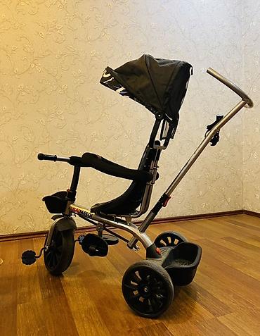 Uşaq üçtəkərli velosipedi – valideyn tutacaqlı model(1-6 yaş arası)