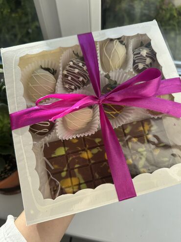 Готовые блюда, кулинария: Дубайский Шоколад, клубника в шоколаде Невероятно вкусный.В — 9