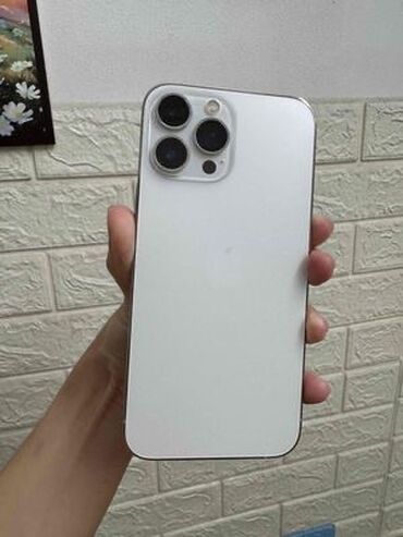 Apple iPhone: IPhone 13 Pro Max, Б/у, 128 ГБ, Серебристый, 81 %