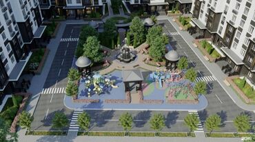 Продажа квартир: 3 комнаты, 104 м², Элитка, 3 этаж, ПСО (под самоотделку) — 3