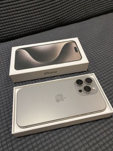 купить видеокарту в бишкеке бу: IPhone 15 Pro Max, Б/у, 256 ГБ, Natural Titanium, 87 %