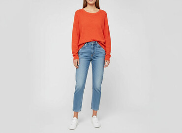 h m sweter w paski: H&M Divided, Sweter damski, rozmiar L