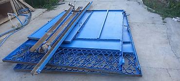 Həyət darvazaları: Məhsul: Metal darvaza və qapı seti - Material: Tam metal/konstruksiya — 1