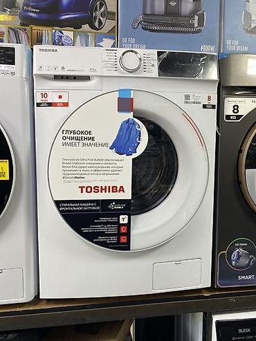 Стиральная машина Toshiba, фронтальная загрузка. Основные