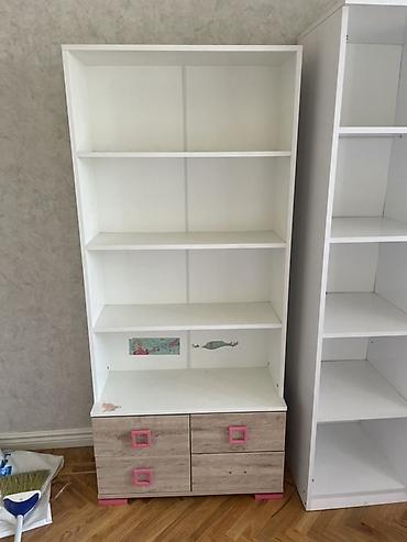 quba mebel: Uşaq çarpayısı – altı çekmecəli, ağ rəngdə - Çarpayı ölçüsü: standart — 9