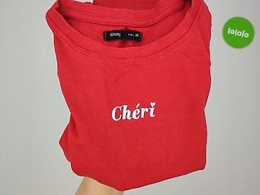 clothes in red: Sinsay, T-shirt damski, rozmiar M — 5
