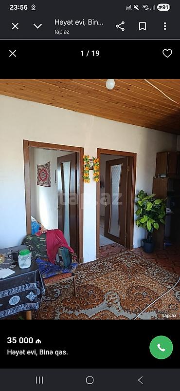 binededi: Binə 3 otaqlı, 55 kv. m — 1