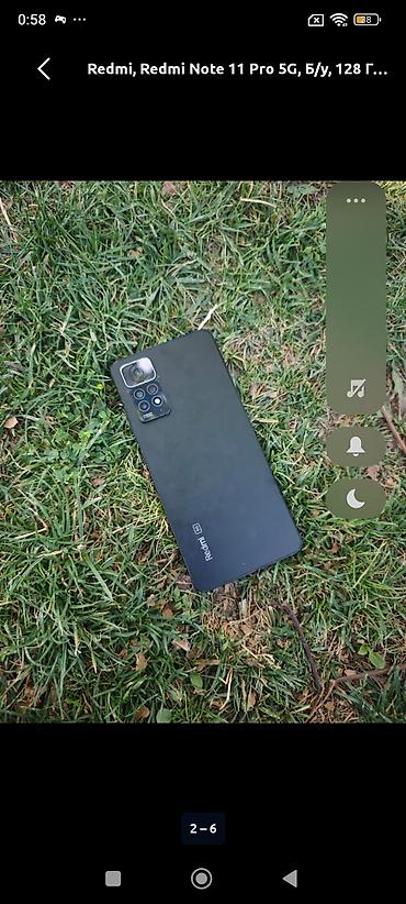 Мобильные телефоны и аксессуары: Redmi, Redmi Note 11 Pro 5G, Новый, 64 ГБ, цвет - Черный — 3