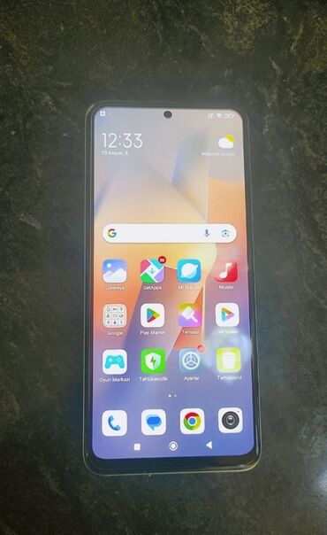Mobil telefonlar: Redmi Note 12, 256 GB, rəng - Yaşıl, Barmaq izi