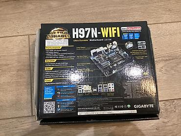 mini itx: 🔹 Gigabyte GA-H97N-WIFI Mini-ITX – 160 AZN Yeni vəziyyətdədir, yalnız — 7