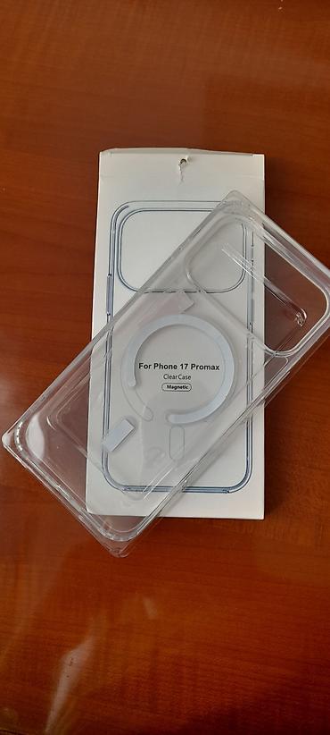 11 pro max case: Məhsul: iPhone 17 Pro Max üçün şəffaf maqnitli qoruyucu örtük — 2
