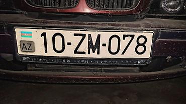 greyder azerbaijan: Nömrə nişanı: 10-ZM-078 - Azərbaycan standartlarına uyğun, 520x112 mm — 1
