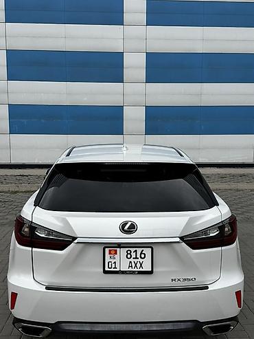 Lexus: Lexus RX: 2019 г., 3.5 л, Автомат, Бензин, Кроссовер at lalafo.kg — 9 Lexus: Lexus RX: 2019 г., 3.5 л, Автомат, Бензин, Кроссовер — 9