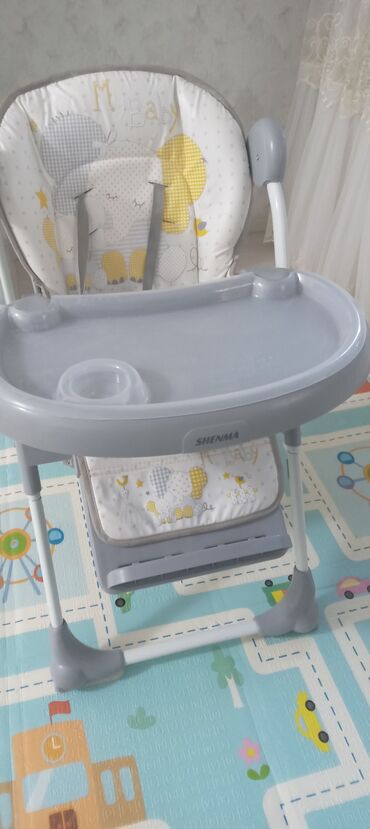 детское кресло эрго: Стульчик для кормления, Другой бренд, Металл, Другой вид, цвет - Серый, Самовывоз