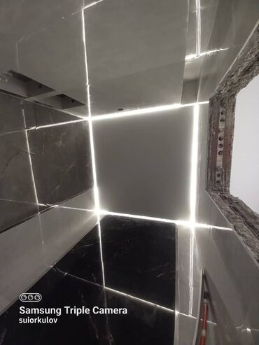 Другие строительные материалы: Натяжной потолок теневой, парящий профиль, стройный карниз, световой — 3