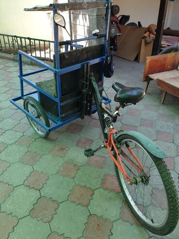 скоростной велик для детей: Продаю самодельный велосипед для перевозки детей,можно и не больших