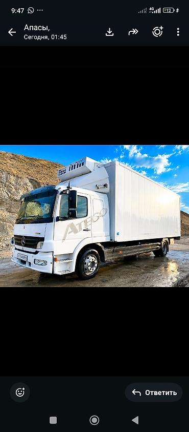 авто домик: Грузовик, Mercedes-Benz, Дубль, 7 т, Б/у — 1