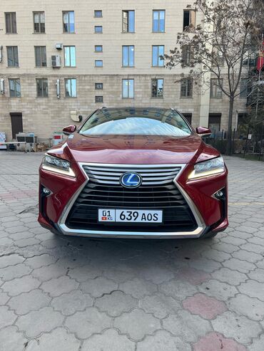 Lexus: Lexus RX: 2019 г., 3.5 л, Вариатор, Гибрид, Кроссовер