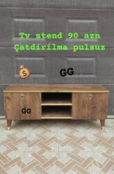 Masa və oturacaq dəstləri: TV stend rəng seçimi var