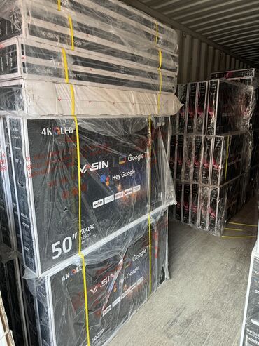 Телевизоры: Телик Телевизор yasin qled 50q90 130 см 50" 4k hd (смарт тв) гарантия — 3