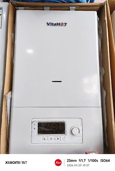 VitaHot qaz kombi - Divardan asılan, kompakt korpus - Rəqəmsal LCD