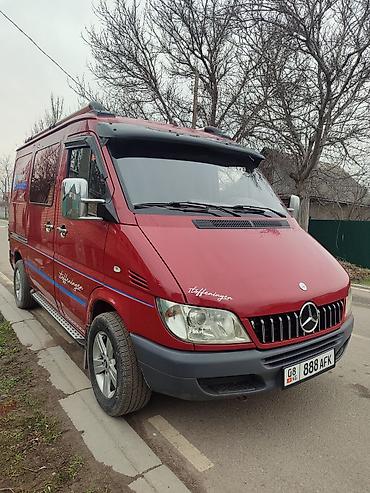 авто домик: Mercedes-Benz Спринтер: 2003 г., 2.2 л, Робот, Дизель, Фургон — 1