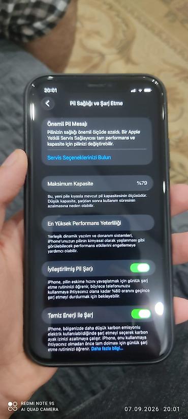 iphon x: IPhone 11, Qara — 1