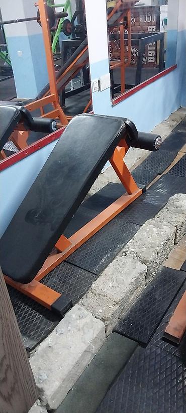 Тренажеры: Skripkali qarın presi üçün meylili skamya - Güclü polad karkas — 1