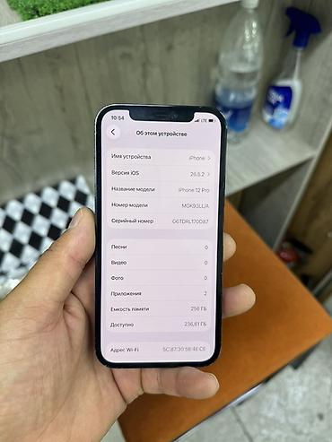 Apple iPhone: IPhone 12 Pro, Б/у, 256 ГБ, Pacific Blue, Защитное стекло, Чехол, В рассрочку, 100 % — 8