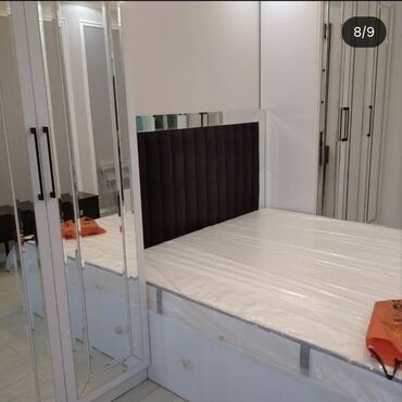 Sifarişlə mətbəx mebeli: Sifarişlə mətbəx dəsti, Özü çəkən petlələr, Parlaq laminat, Kredit yoxdur, Ödənişli çatdırılma — 22