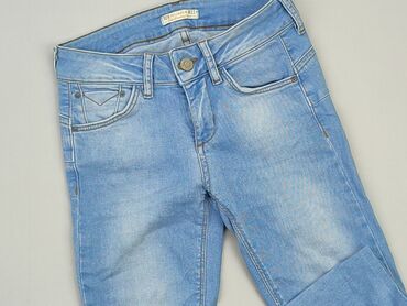 jeansy damskie rurki bershka: Jeans, Pull and Bear, 2XS (EU 32), condition - Very good