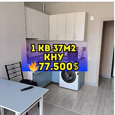 Продажа квартир: 1 комната, 37 м², Элитка, 3 этаж, Евроремонт — 1