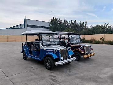 Microcar: Retro dizaynlı elektrikli turist karı (golf karı tipli) - Gövdə — 2