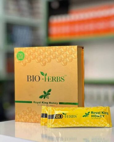 капсулы для стирки 4 в 1: Медовая добавка Bio-Herbs Royal King Honey в индивидуальных саше