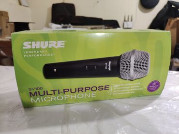 şur mikrafonlar: Shure Sv 100 Sunurlu Mikrafon 
Səslənməsi Gözəl
Keyfiyyət Əla