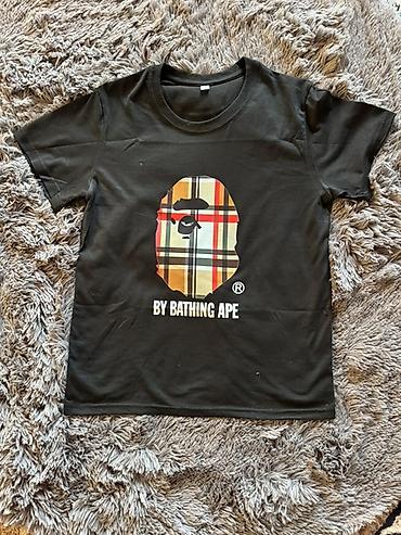 Футболки: Футболка черная с принтом BY BATHING APE. - Цвет: черный - Принт — 3