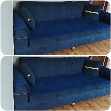 Mebel: Yığdırılmış 2 ədəd divan. Satılır birlikdə 550 azn. İdral — 1