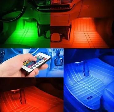 bezicne kamere za auto: LED TRAKE ZA AUTO | Rgb ambijentalna traka za auto. Odgovara svim — 5