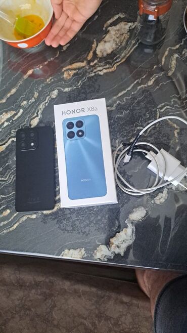 телефон флай тв: Honor X8a, 128 ГБ, цвет - Черный, Битый, Сенсорный, Отпечаток пальца